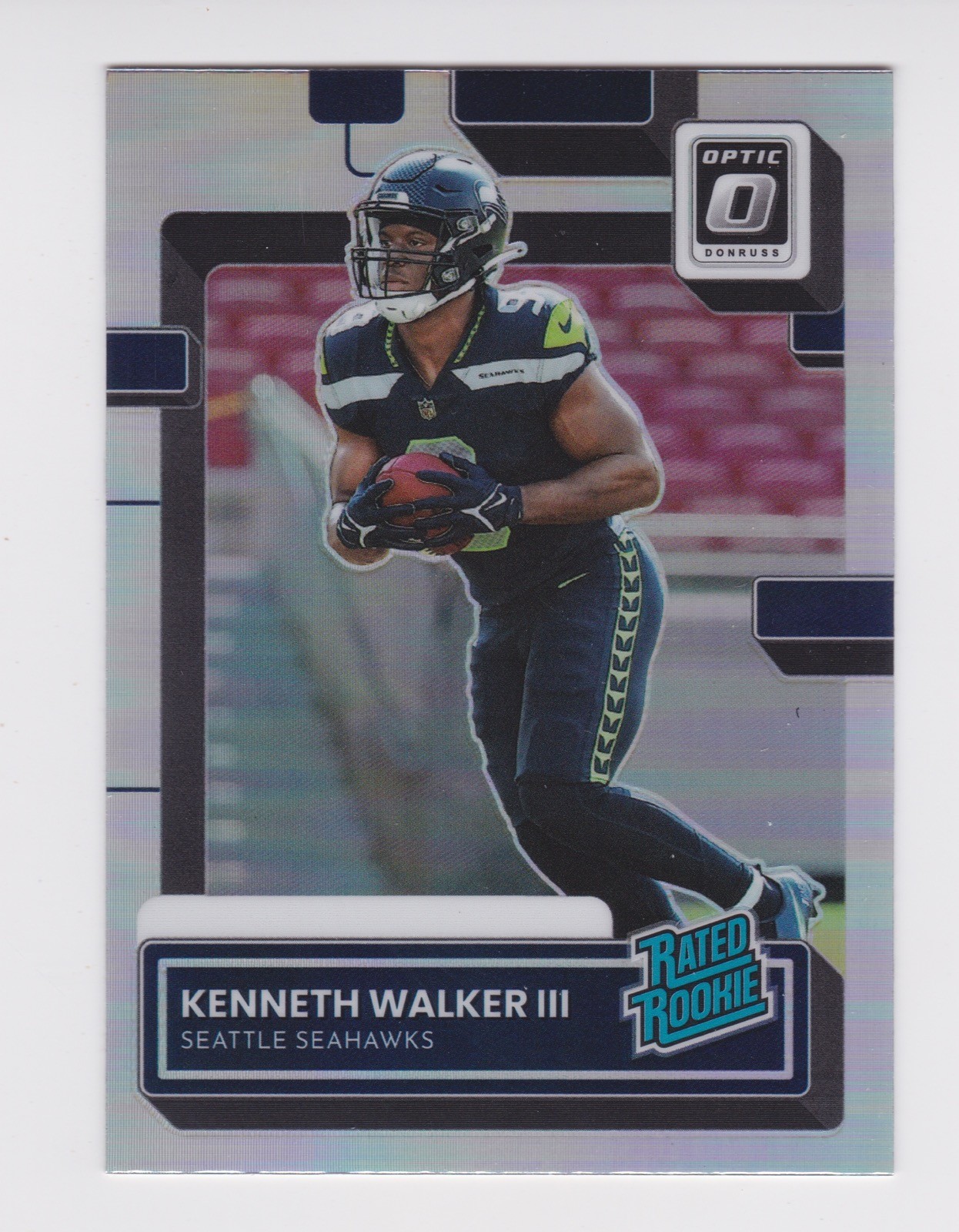 2022 Panini Donruss Optic Holo Preview RC Rated Rookie #P-318 Kenneth Walker III