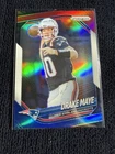 2025 Panini Prizm Drake Maye #165 Red/White/Blue Prizm