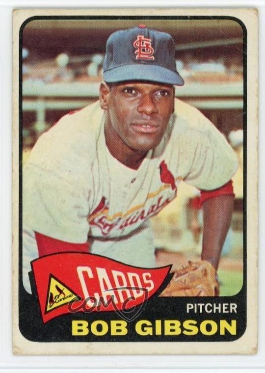 1965 Topps Bob Gibson #320 HOF 1vr5