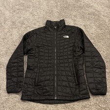 The North Face Girl's Black Lightweight Thermoball Jacket, Size Large 14/16 