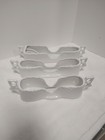 Set Of 3 White Maryland China Porcelain Buffet Silverware Holders. Excellent Con — photo 1