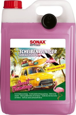 SONAX 03945000  ScheibenReiniger gebrauchsfertig Sweet Flamingo 5 l