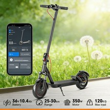 Dual-Shock 25MPH Urban E-Scooter - Adult Xmas Birthday Must-Have 10", 10.4AH