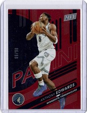 2024 Panini National Convention - Anthony Edwards #28 Red /99