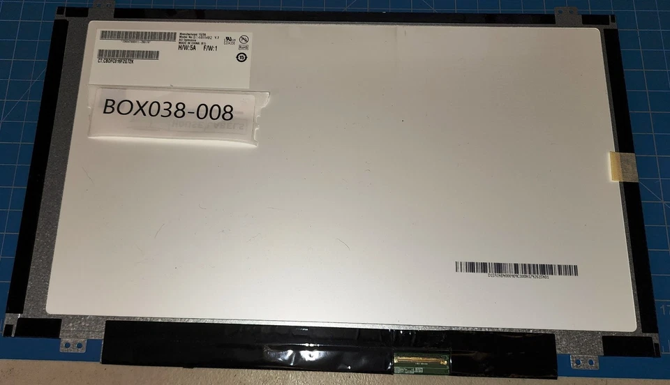 Pantalla para computadora portátil OEM AU Optronics B140XW02 V.2 14 pulgadas brillante HD LCD VAIO Foto 3 de 4