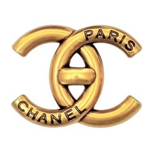 Signed Chanel  Rare original Authentic Women's Golden  Designer Jewelry