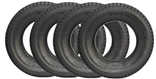 eCustomrim 4-Pk ST185/80D13 DEEP TREAD Trailer Tire Bias Ply LRC D.O.T. Approved