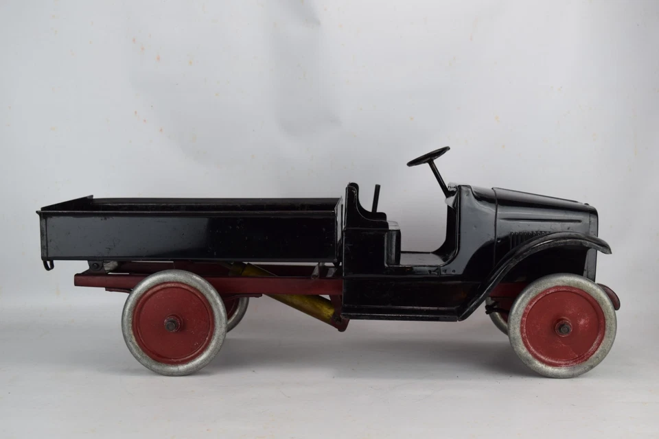 Camión de volteo hidráulico Buddy L #201-A, completo, totalmente operativo, ¡original! Foto 2 de 4