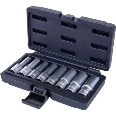 Kit chiavi a bussola satinato opaco Acciaio al cromo-vanadio 911.4420 KS TOOLS - Immagine 2