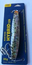 Aftco 5" Blue Fever Hybrid 125 Trolling Casting Striped Bass Lure 2 7/8oz Sardin