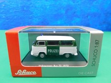 E07 Schuco Edition 1:87 H0 452800900 VW T2a Bus Polizei OVP TOP
