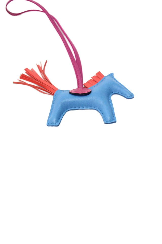 Bolso de mano Hermes para mujer 2024 Milo y mate GriGri Rodeo Touch TPM encanto azul Foto 4 de 4