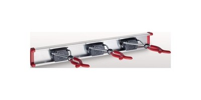 BRUNS Gerätehalter Länge Führungsschiene 500 mm Halter 3 Aluminium
