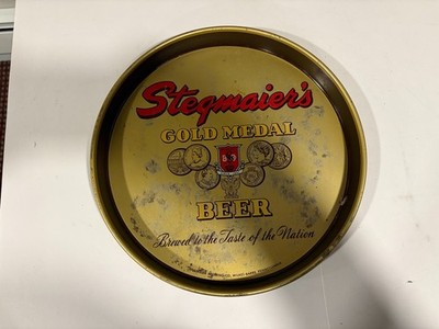 Stegmaier Gold Medal Beer metal Tray 12'' 