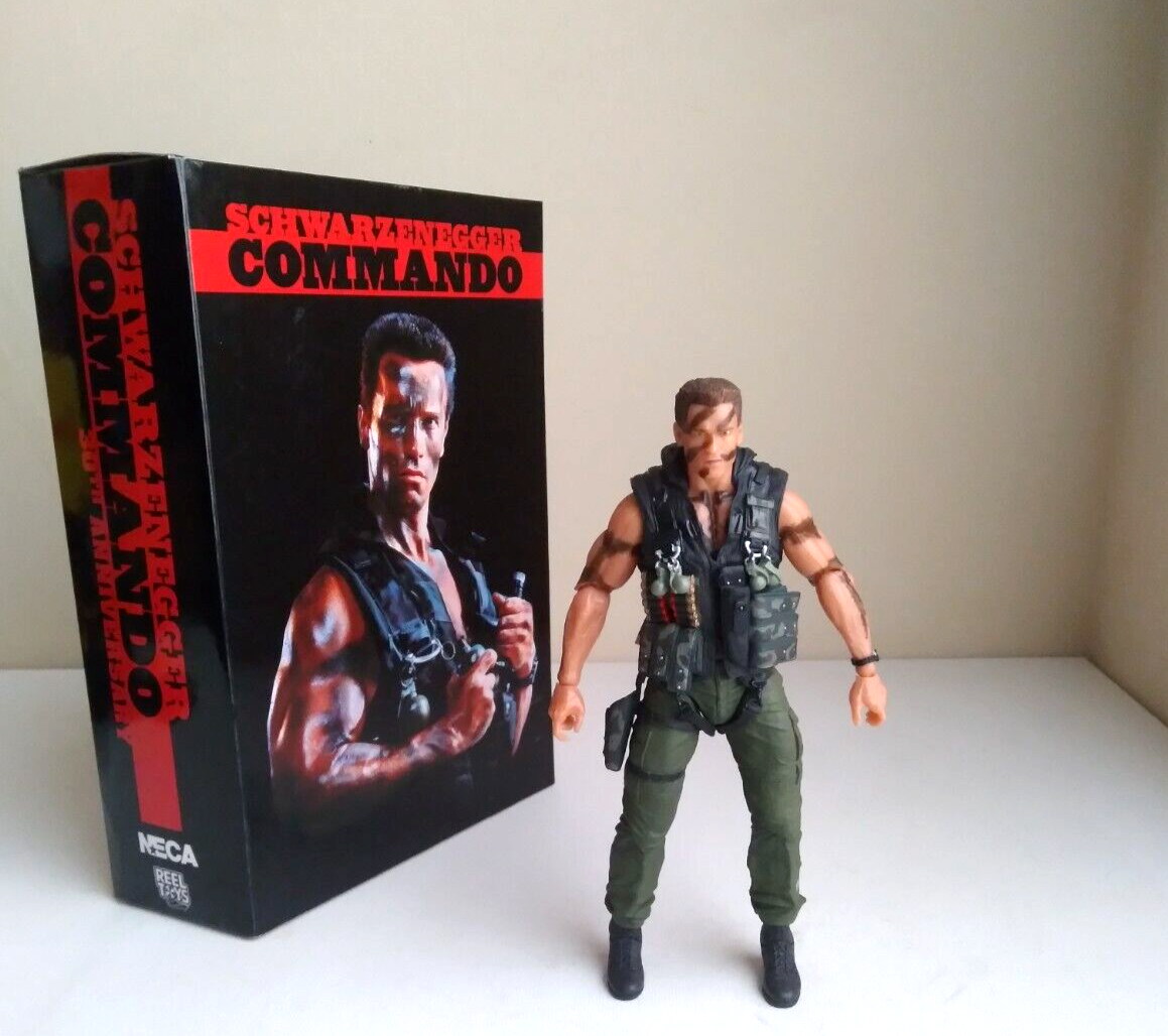 NECA Commando 30th Anniversary Ultimate John Matrix Figure CUSTOM