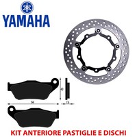 Satz BremsbelÄGe UND Bremsscheiben Vorne Yamaha X-MAX X MAX 125 R NO Abs...
