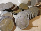 1914 LINCOLN WHEAT CENT ROLL - GOOD +    XX