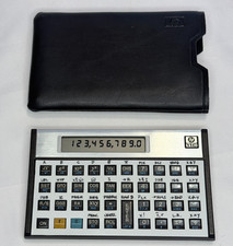 Vintage HP 11C Slimline Scientific Programmable Calculator with Original Case