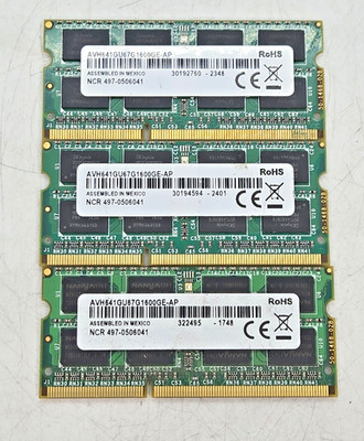 [LOT OF 3] NCR 8GB DDR3-12800 RAM  AVH641GU67G1600GE-AP  FAST FREE SHIPPING a