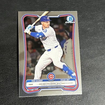 2026 Bowman Chrome Alex Bregman Chicago Cubs 