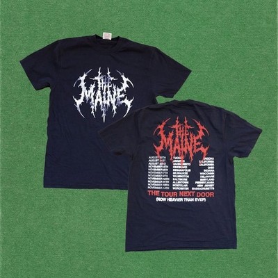 The Maine Now Heavier Than Ever Concert Tour Graphic T-shirt