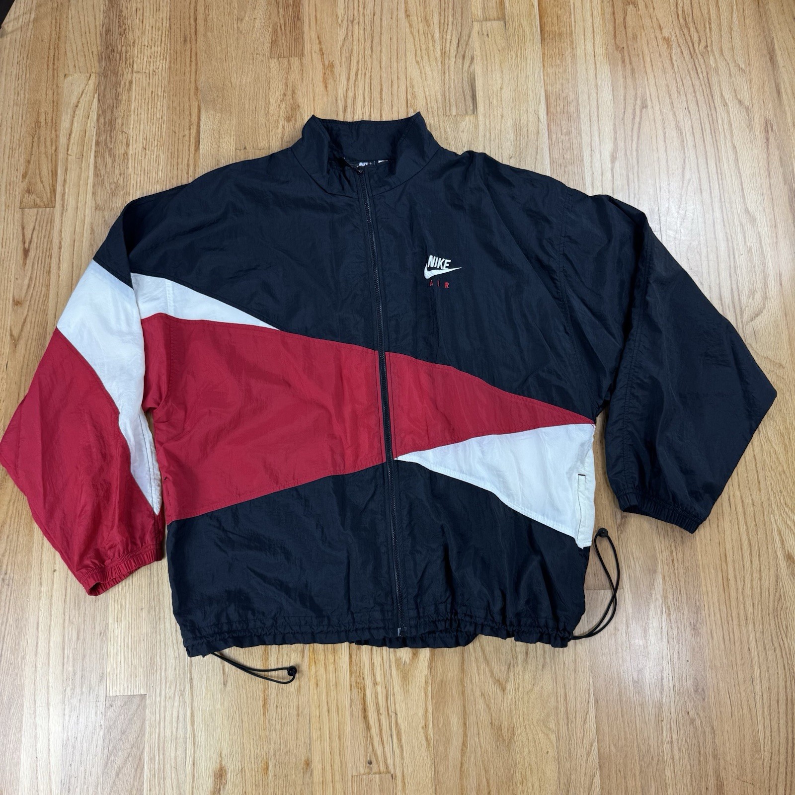 SACAI X NIKE Giacca a vento vintage Nike uomo XXL pista full zip blocco colore footlocker