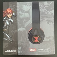 Marvel Collectors Edition, Black Widow SportWired, Microlite Headphones