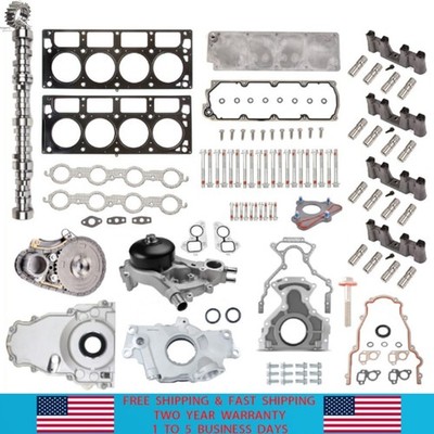 5.3L NON AFM DOD Camshaft Lifter Kit with Valley Cover For Chevy GM Truck 07-13