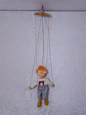 CSSR Hurvinek Masek Design Marionette Figur Puppe - Vintage - Handgefertigt