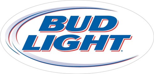 BUD LIGHT Sticker Decal *DIFFERENT SIZES* Beer Bumper Window Bar Wall etc. - 第 1/1 張圖片