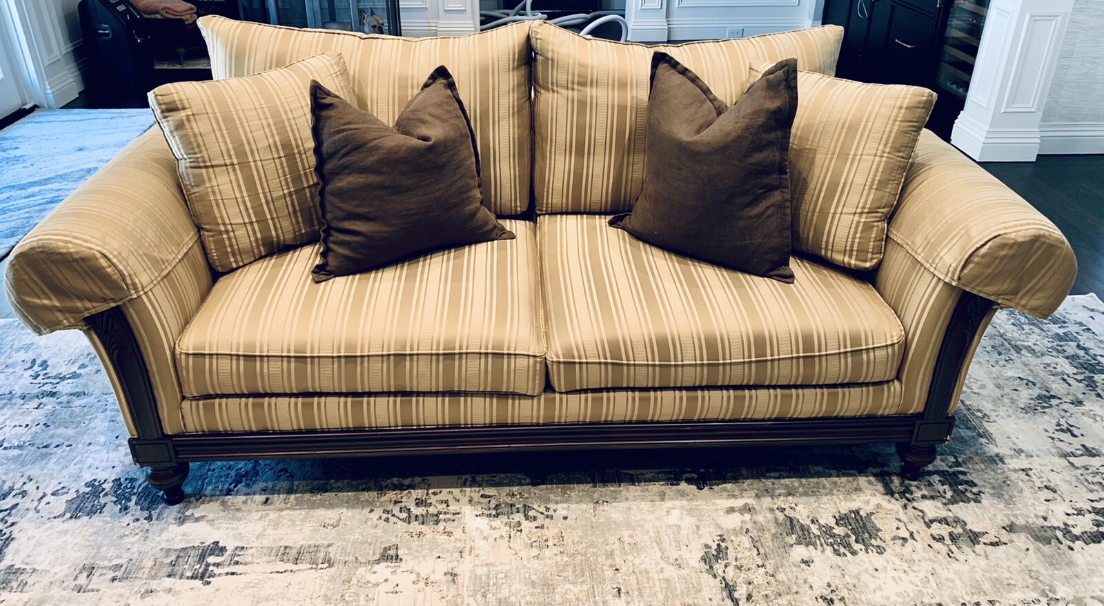 Ethan Allen Custom Pratt Sofas (Set Of 2) eBay