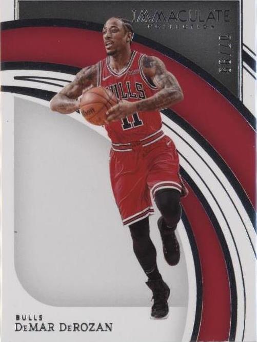 2021-22 Panini Immaculate Collection - DeMar DeRozan #93 - 1 of 2