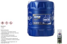 20 Liter Motoröl Safari 20W-50 API SN/CH-4 Engine Öl Presto Öl-Fleck-Entferner