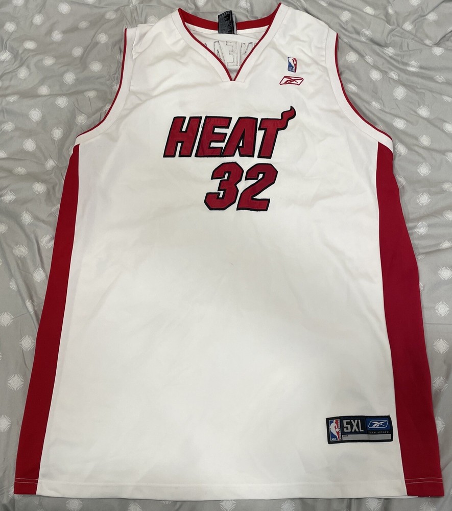5XL Shaquille O’Neal Miami Heat 5XL Jersey NBA Reebok Vintage