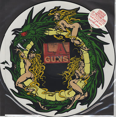 L.A. Guns - Some Lie 4 Love - Used Vinyl Record 12 - P34z - Picture 1 of 1