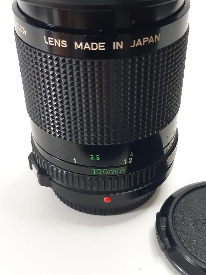MINT] Canon New FD NFD 100mm f/2 MF Standard Lens JAPAN | eBay