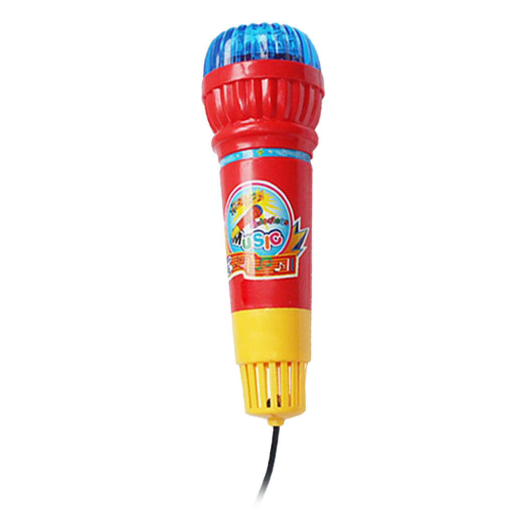 toy plastic microphone