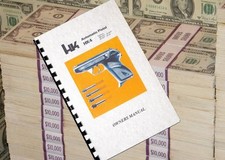 HECKLER & KOCH HK 4 MANUAL HK4 Automatic Pistol Owners Manual .380 .32 .25 .22lr