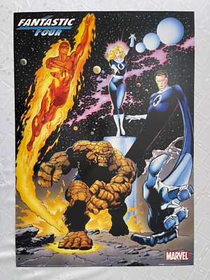 MARVEL HEROES, FANTASTIC FOUR, LICENSED 2004 POSTER | eBay
