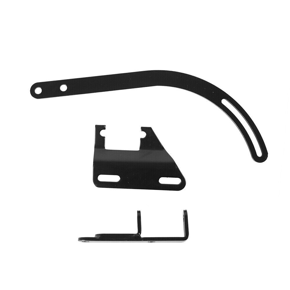 Small Block Chevy Black SWP Alternator Bracket SBC 283 327 350 Short Water Pump - Foto 5