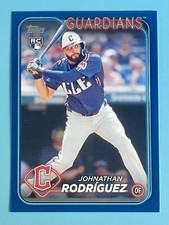 2024 Topps Update JOHNATHAN RODRIGUEZ RC #US283 Retail Royal Blue Guardians