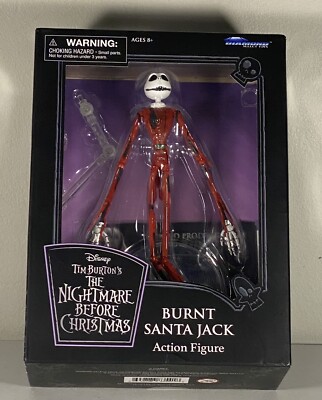The Nightmare Before Christmas Burnt Santa Jack Figure - Disney