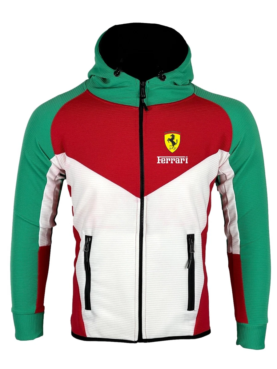 Ferrari ensemble surv tement vert rouge blanc Ferrari italia