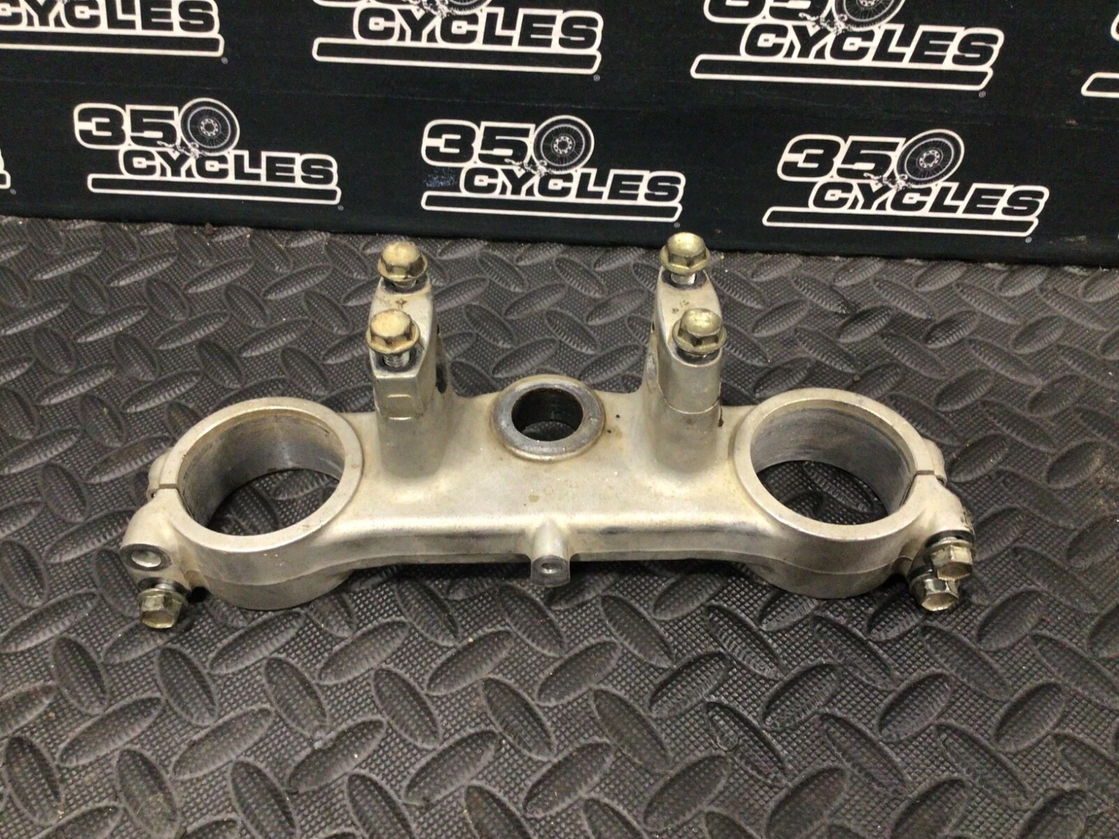 かつや 4点 まとめ商品 1179、1021、2119、2124 96 97 98 KAWASAKI KX 125 KX 250 OEM FACTORY UPPER TRIPLE TREE FORK