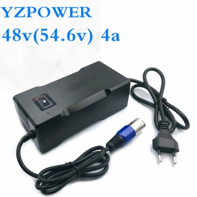 Chargeur intelligent de batterie au Lithium de YZPOWER CE ROHS 54.6V 4A pour