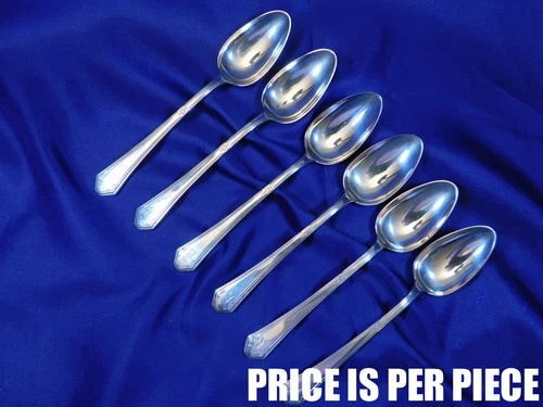 TOWLE LADY MARY STERLING SILVER TEASPOON - VERY GOOD CONDITION MONOGRAM