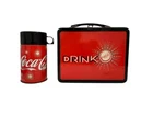 COCA COLA VINTAGE 70’s DRINK COCA COLA METAL LUNCH BOX & THERMOS made by NECA