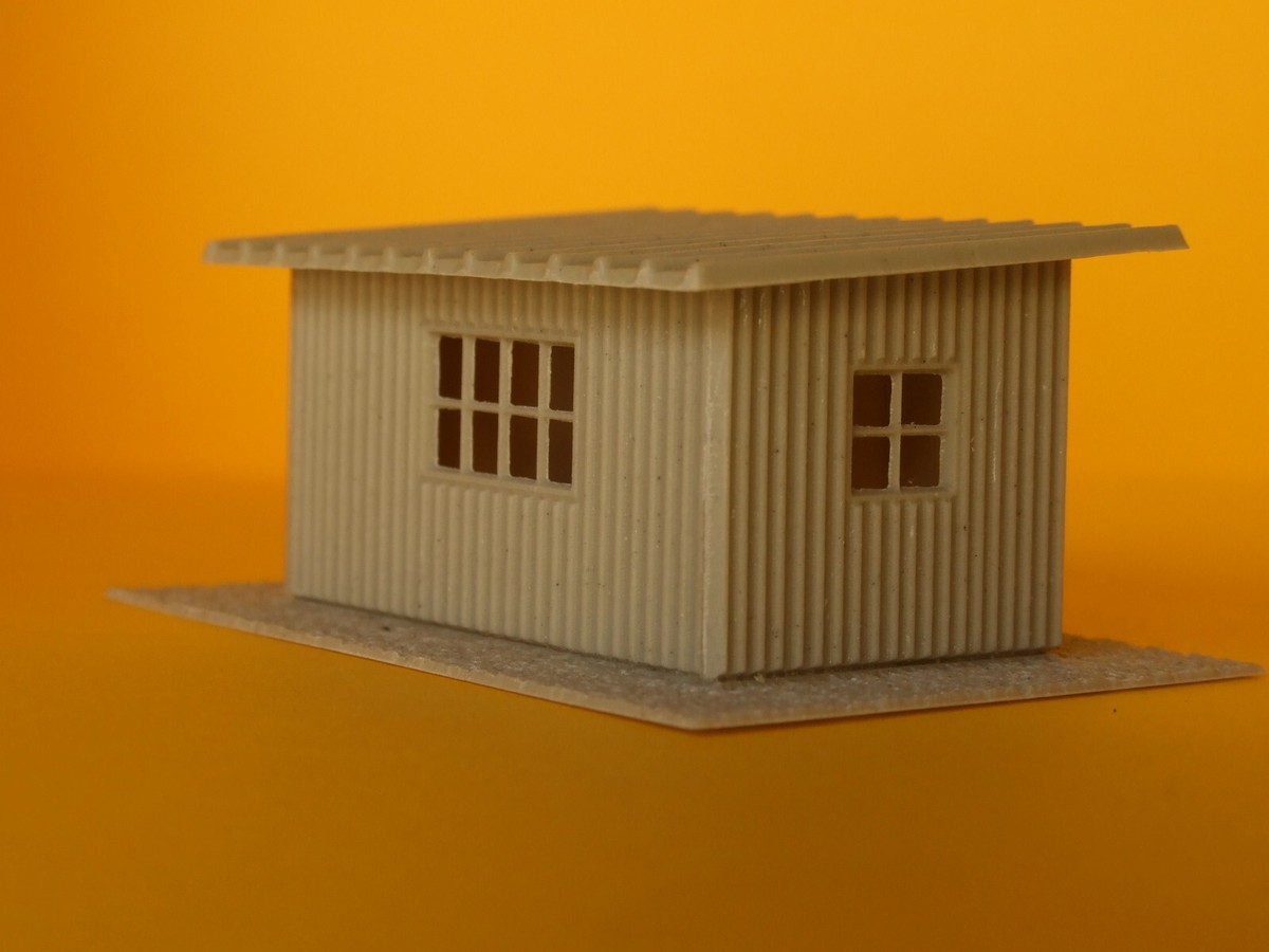 Modellismo Ferroviario - CM ED-018-B - Set Finestre E Persiane In Legno - Foto 2