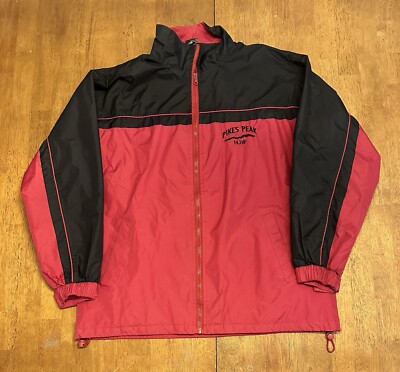 Pikes Peak Colorado Vintage Windbreaker Jacket Large