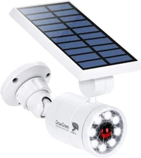 Motion Sensor Solar Lights Outdoor Aluminum Case(Not Plastic) 1400LM 9W(130W Equ